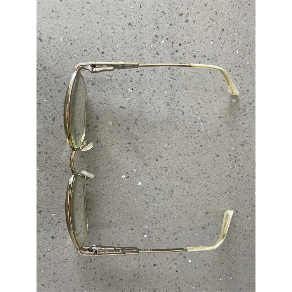 ELLE EL18779 COLOR-GD Eyeglasses Frames ONLY Half Rim 50-18-135 Gold